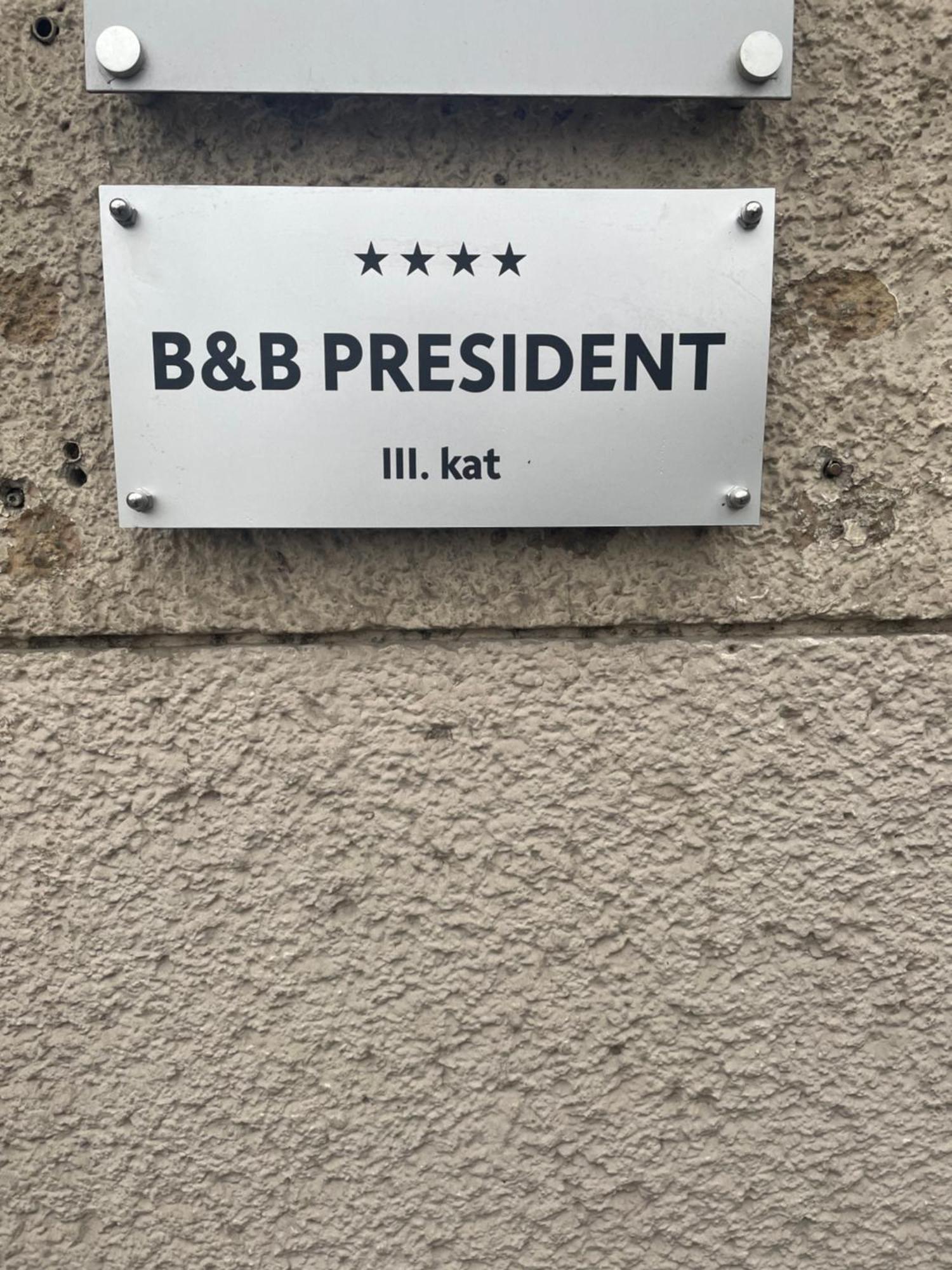 B&B President Загреб Экстерьер фото